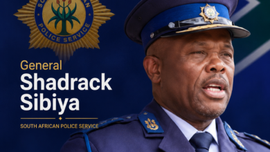 General Shadrack Sibiya Biography